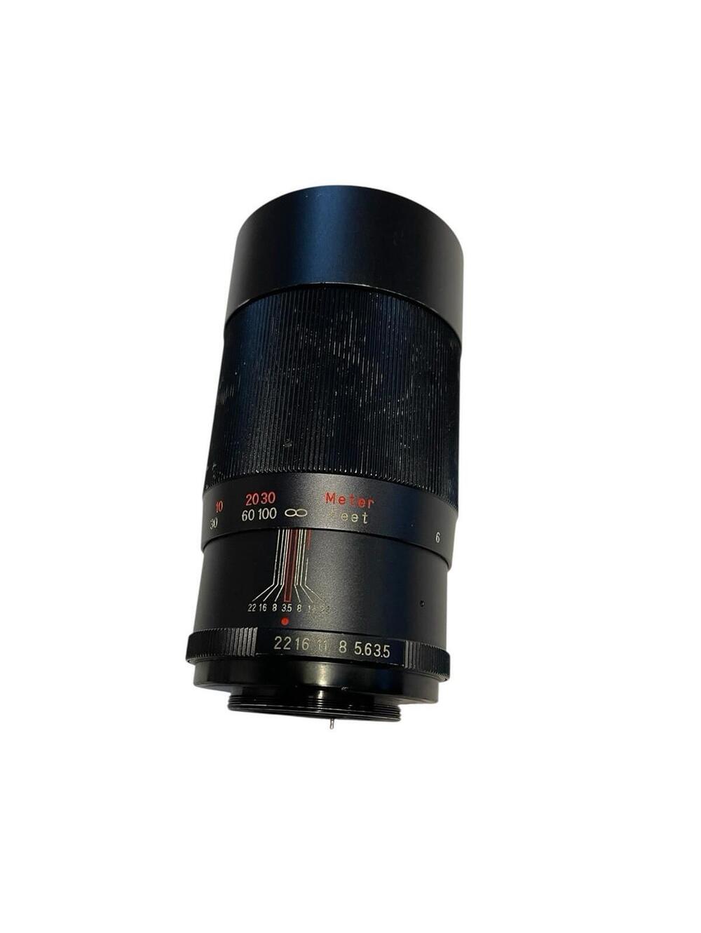 Vintage Vivitar Telephoto 200mm 1:3.5 Auto Telephoto Lens No:22900343